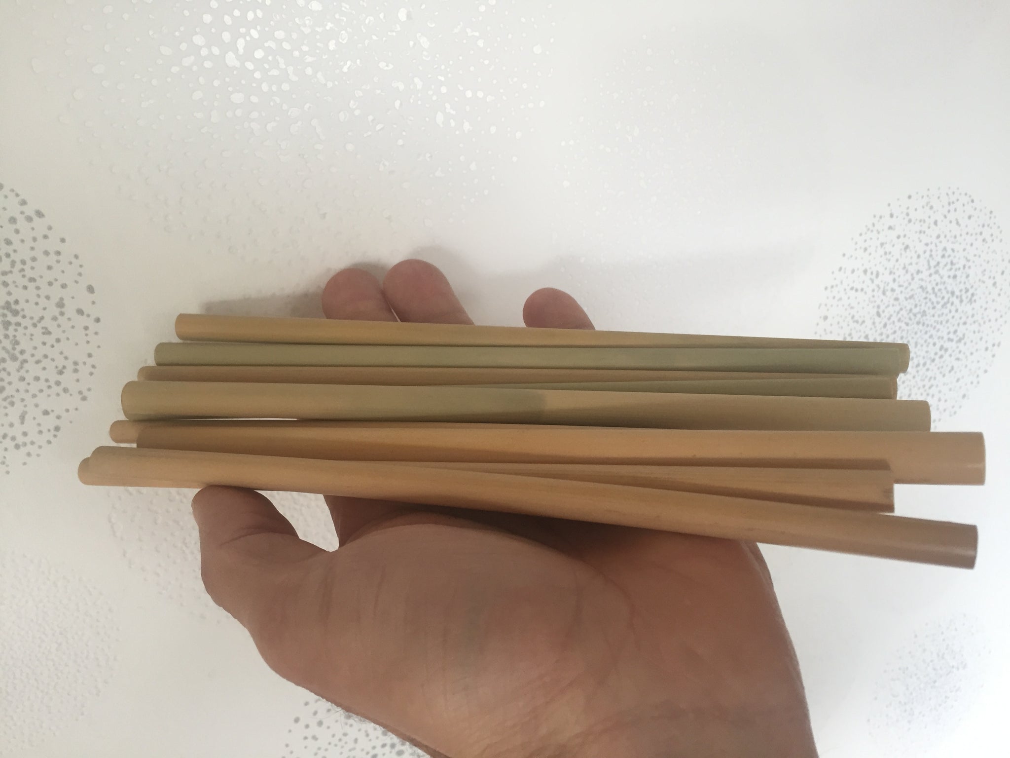 Pailles en bambou lavables, réutilisables et zéro déchet pour